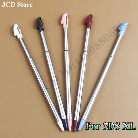 5PCS  Black White blue red Plastic Touch Screen Stylus Pen For Nintendo 3DS N3DS XL LL Game Accessories