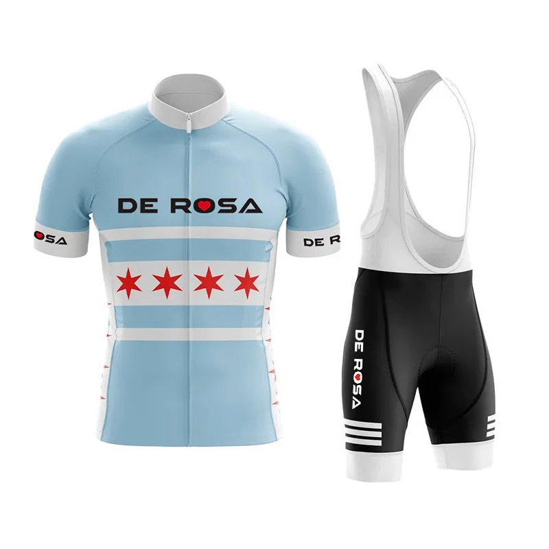 de Rosa велосипедный трикотаж с короткими рукавами летний велосипедный