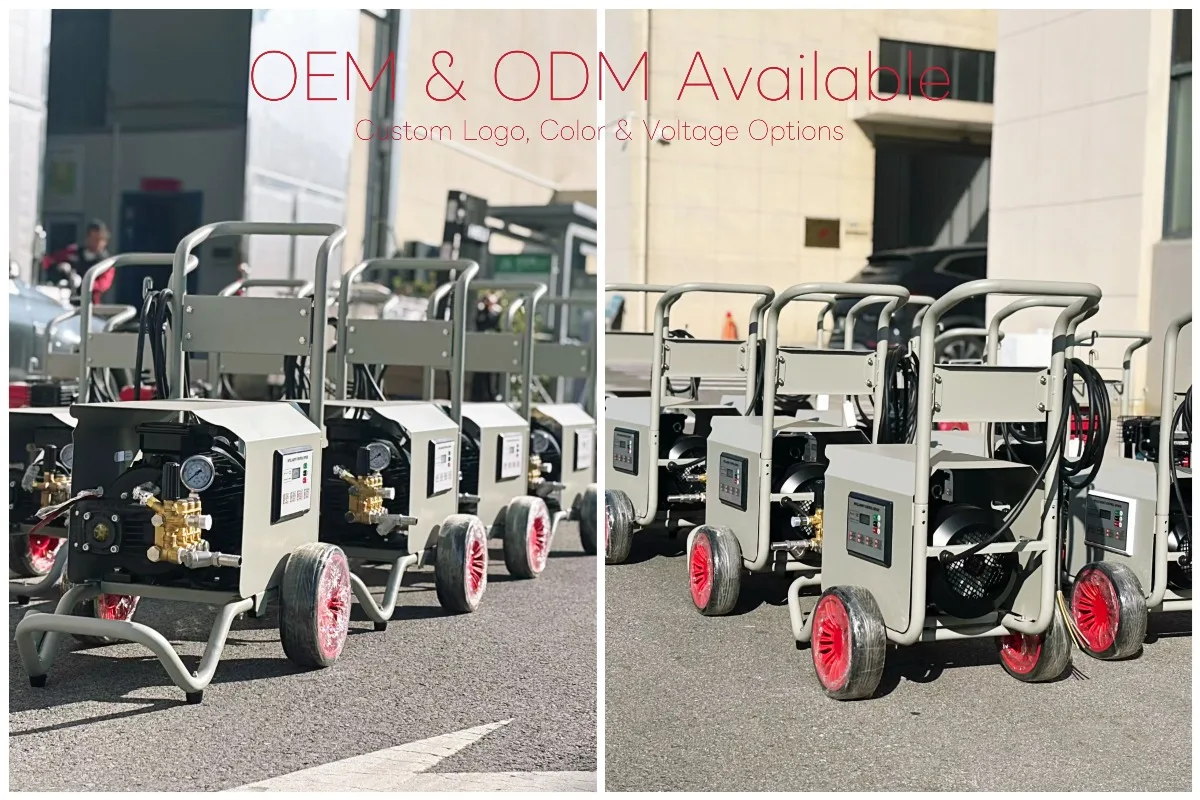 7.5KW 250Bar 3600psi Jet Wash Alternative Electric High Pressure Washer Machine Industrial Grade Professional Power Cleaner