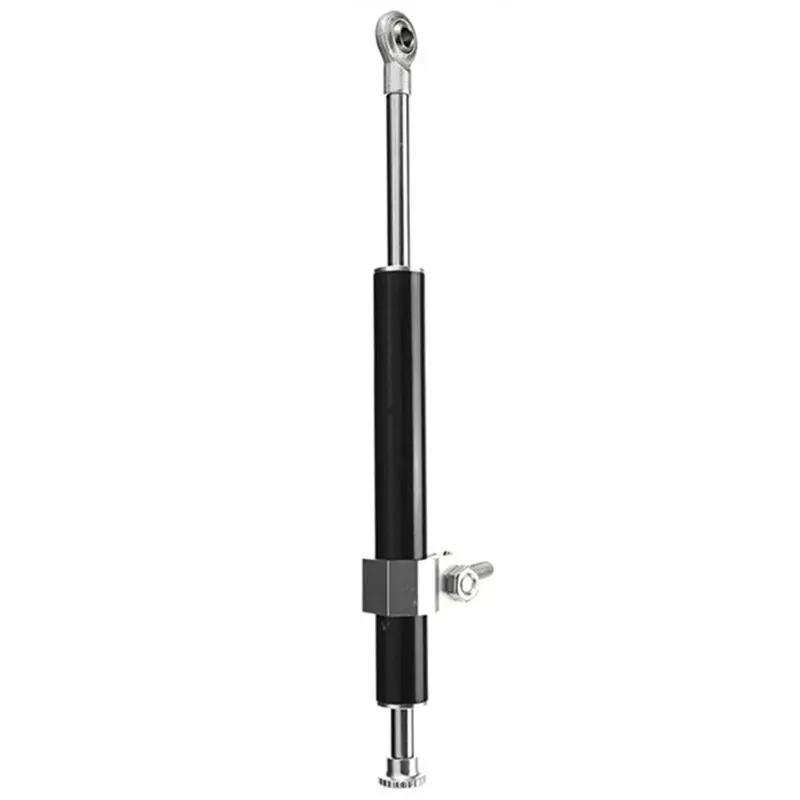 Customer Favorite 6 Way Adjustable Universal Aluminum Motorcycle Steering Damper Stabilizer 330MM Linear Safety Control Unit