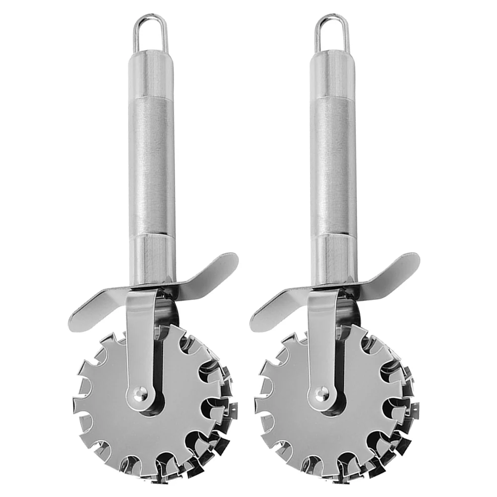 

2 Pcs Five-wheel Meat Loosener Grinder Rolling Tenderizer Steak Tenderizing Tool Needle Stainless Steel Metal Loosening Roller