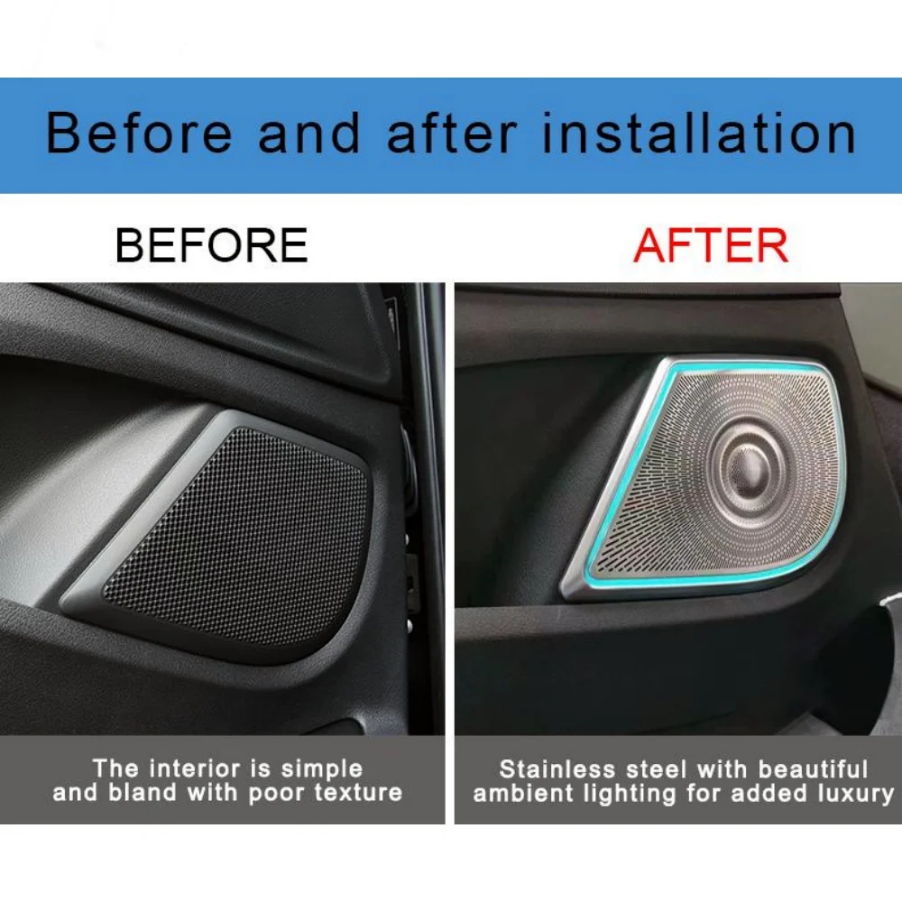 LED Speaker Cover speaker rain cover Accessories New Horn cover For Mercedes-Benz Vito Metris V250 V260 W447 Vclass High quality