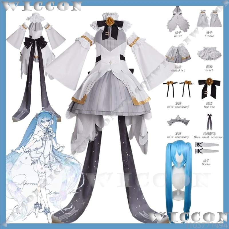 projet-de-jeu-sekai-scene-coloree-cosplay-fille-japonaise-mikkkuuu-symphonie-robe-de-concert-fille-perruque-bleue-costume-blanc-fete-d'halloween