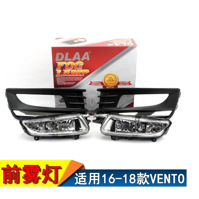 

Front Bumper Lamp Daytime Running Fog Light Assy With Wiring Harness Kit For Volkswagen VW vento polo sedan 2016 2017 2018 2019