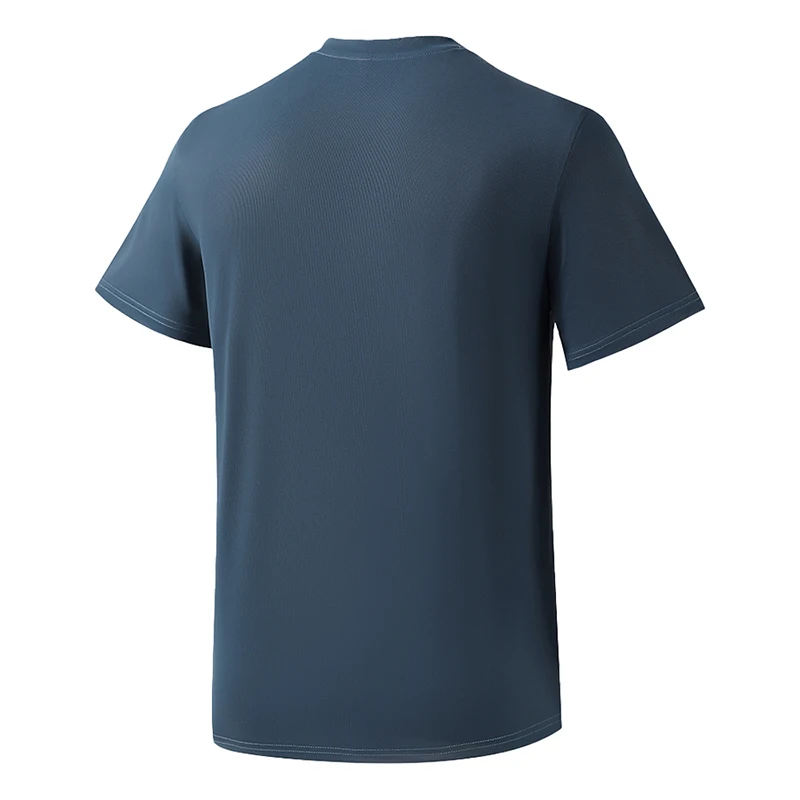 Picture 3: LNGXO Sports T-Shirt Man Trekking Hiking Climbing Running Sports Short Sleeve Tee Stretch Quick Dry T-Shirt Gym Sportswear