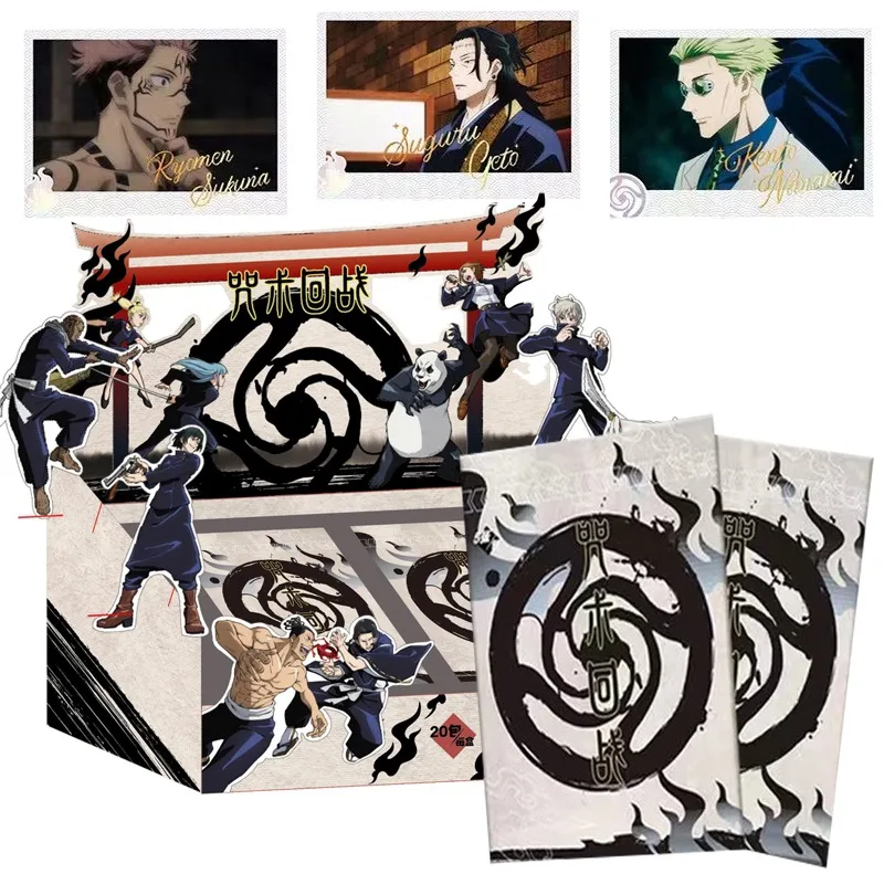 

Anime Jujutsu Kaisen Collection Cards Satoru Gojo Itadori Yuji Character Rare Hot Selling Game Card Child Kids Toys Hobbies Gift