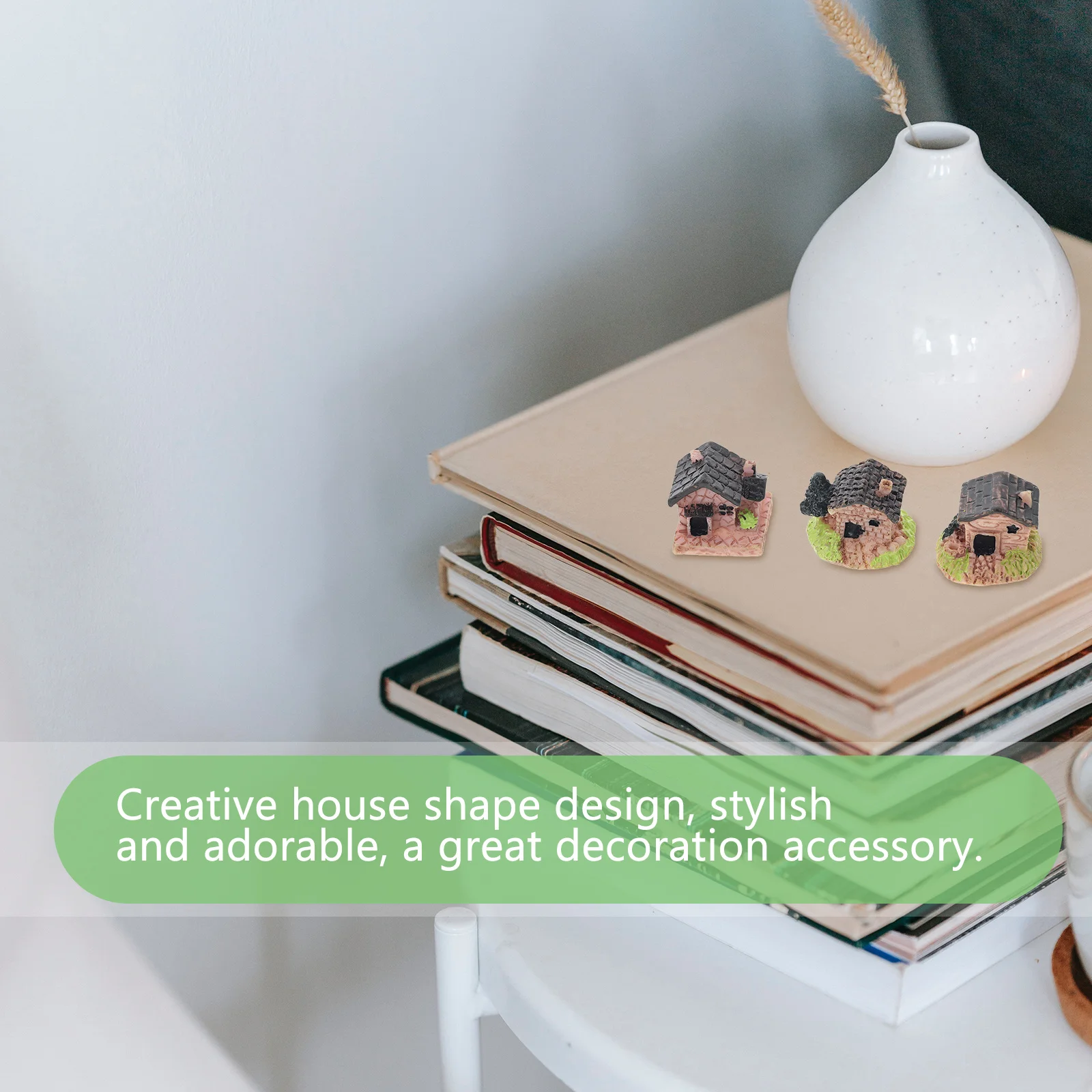 

15 pcs Resin Mini Models Micro Landscaping Decor For Garden Scene Layout Outdoor Indoor Garden Ornament Home Desktop