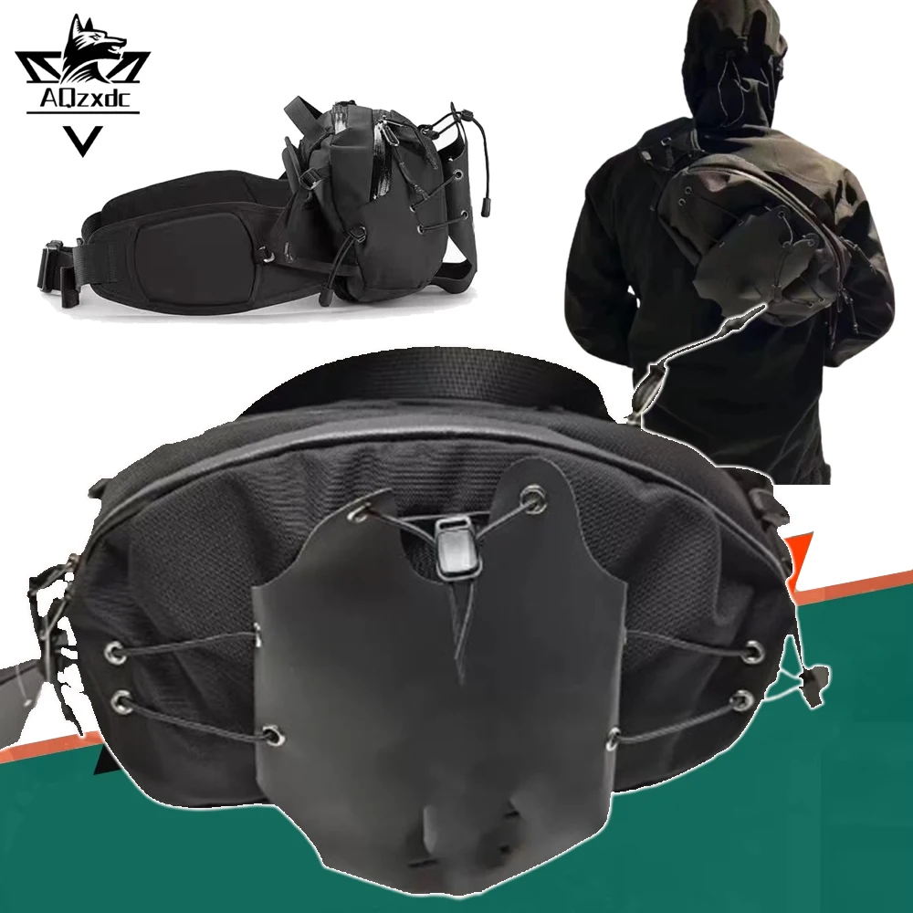 

Tactical Chest Bag Waterproof Crossbody Waist Packet Man Tactical Multi-function Sport Crossbody Pouch for CS Travel Hiking