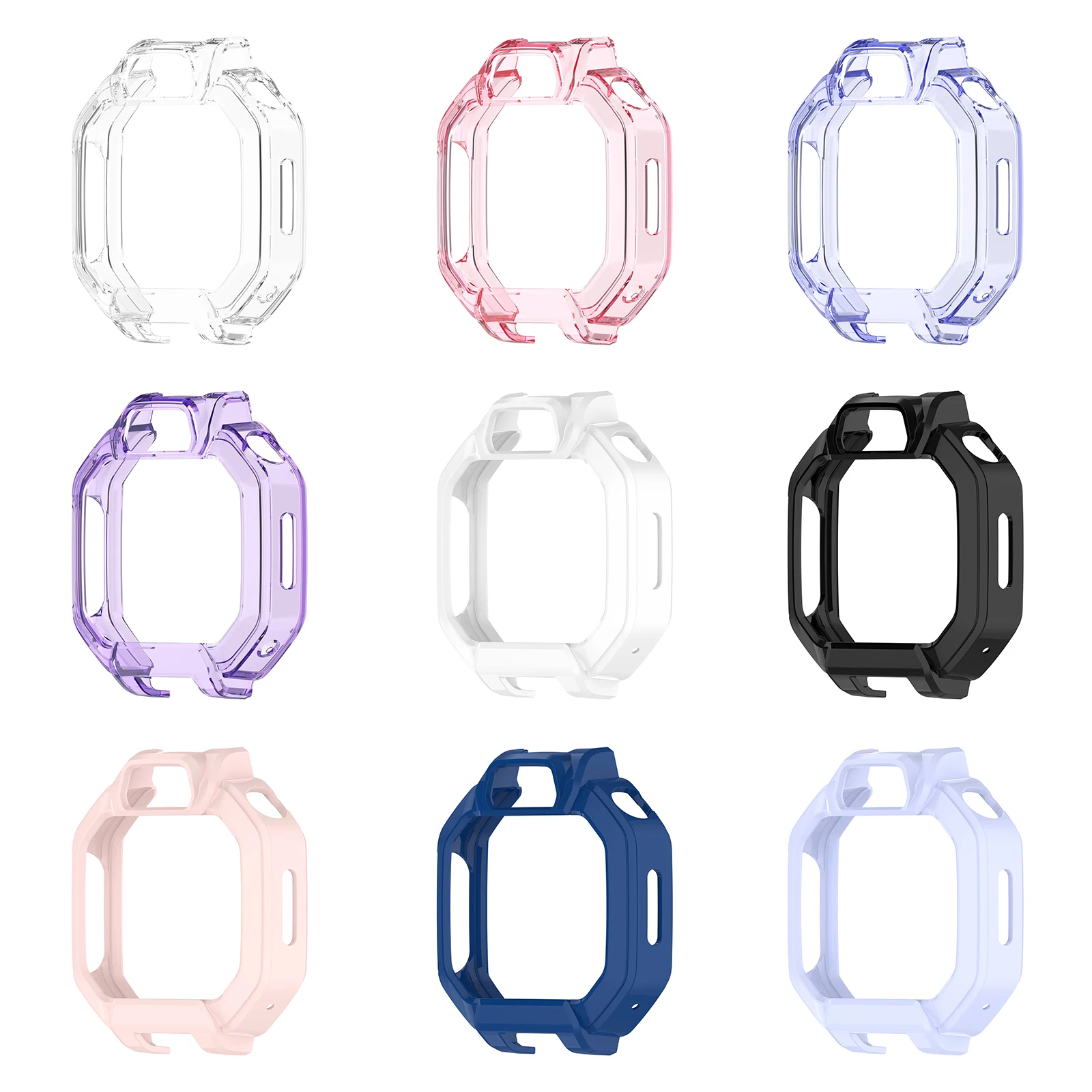 For Huawei Watch Kids X1/Watch Kids X1PRO TPU Electroplated Covers Anti-Scratch Smartwatch Cases for Kids Smartwatches