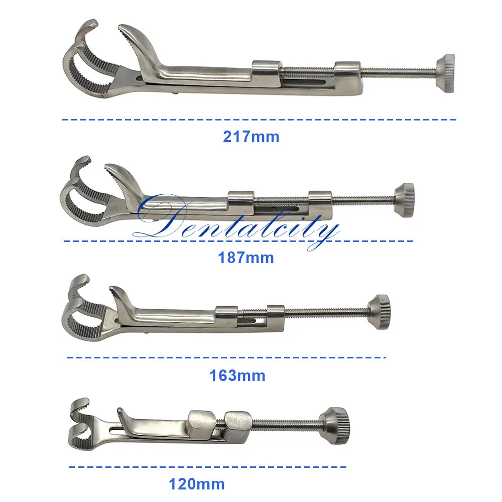 3 Claws Lambert-Lowman Bone Clamps Stainless Steel Holding Forceps Autoclavable Veterinary Orthopedic Instrument