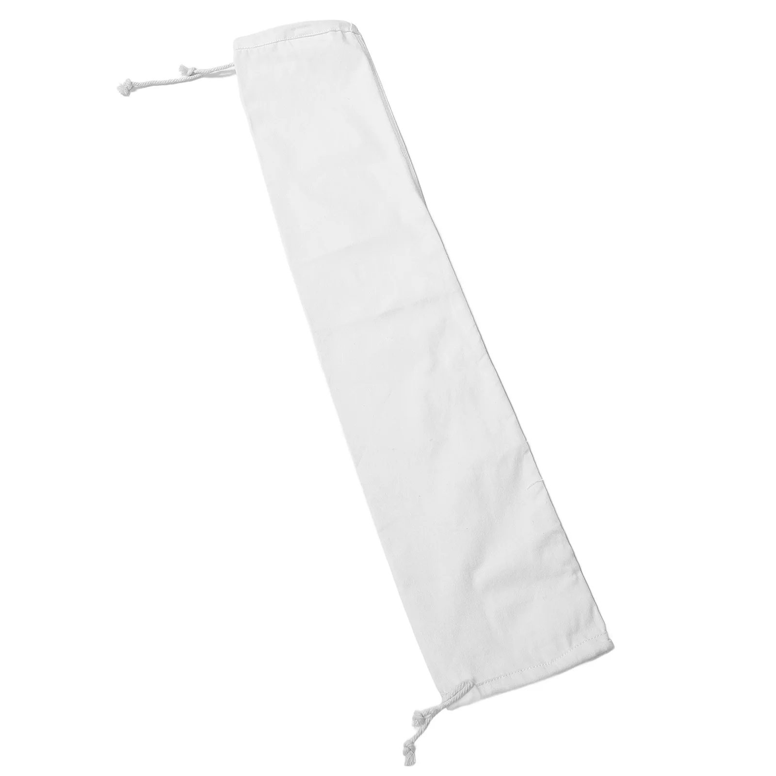 

Muslin Canvas Drawstring Bag Sturdy Cloth Collection Bag for Milling Equipment Feed Discharge Rice Bran Multifunction Storage