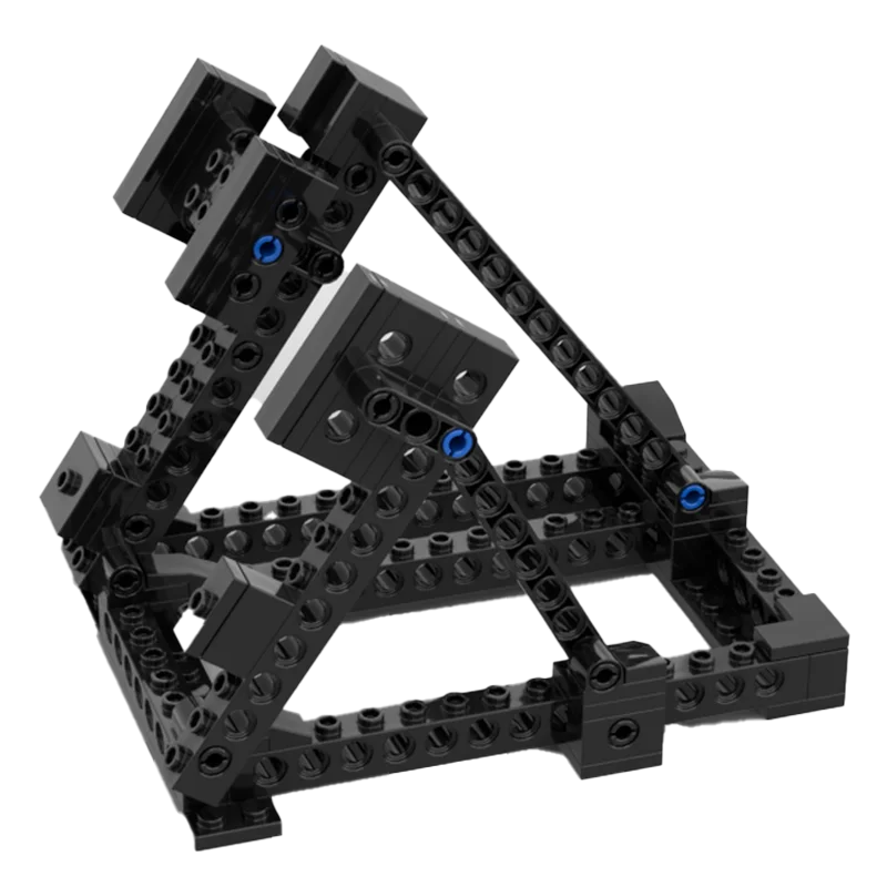 MOC Bracket Bricks Set Staedy Support Display StandFoothold for Millennium 75257 Falcon Building BlocksModel DIY Toys Showing