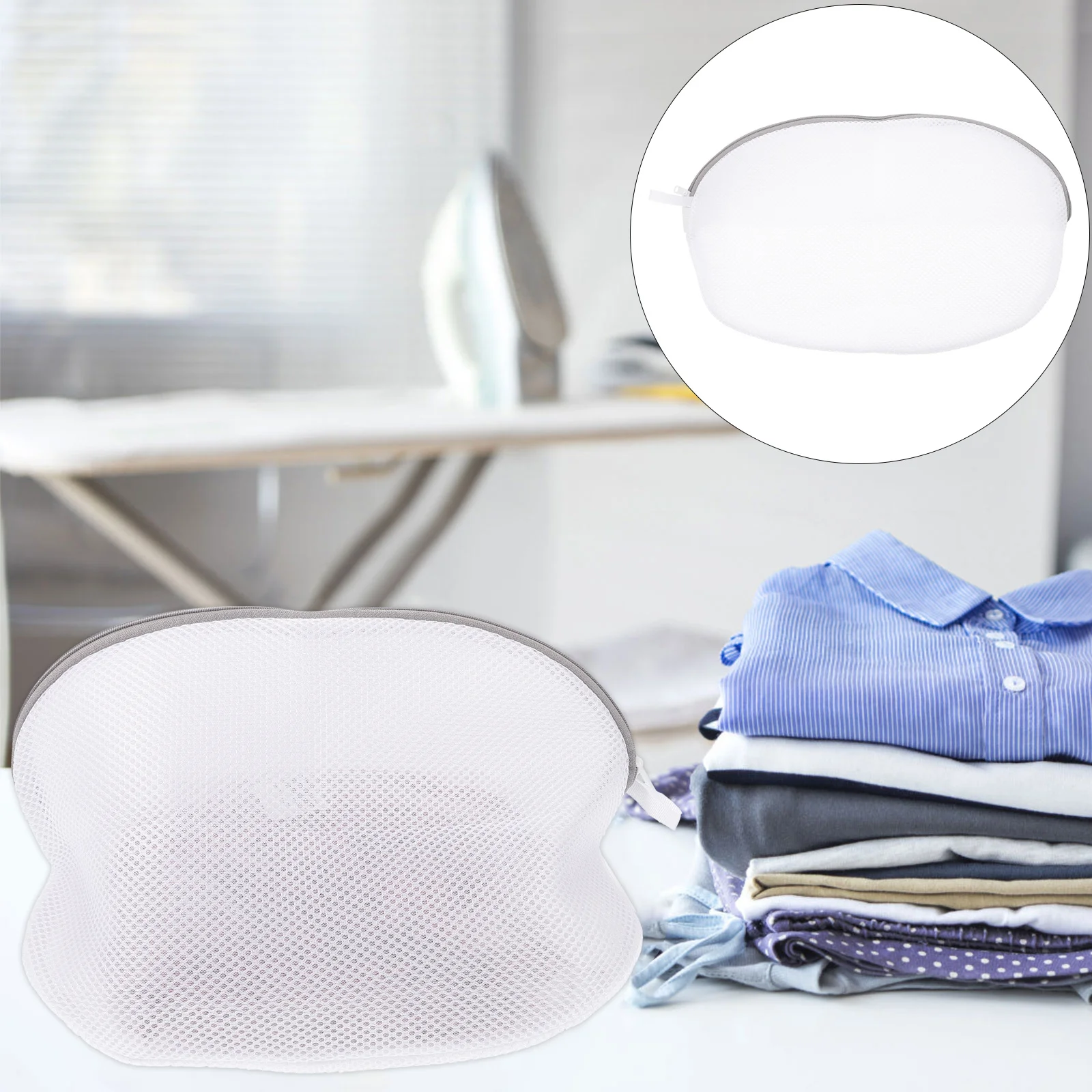 

4Pcs Mesh Laundry Bags Lingerie Delicates Protector Anti-Snagging Dyeing Large Space Travel Wash Bag Mesh Laundry Bags