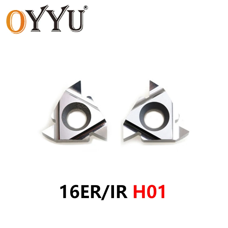 Oyyu Cnc Lathe Cutter Thread Turning Tools Iso H01 Insere 16er 16ir Ag55 Ag60 11w 14w H01 100 125 150 175 200 250 300