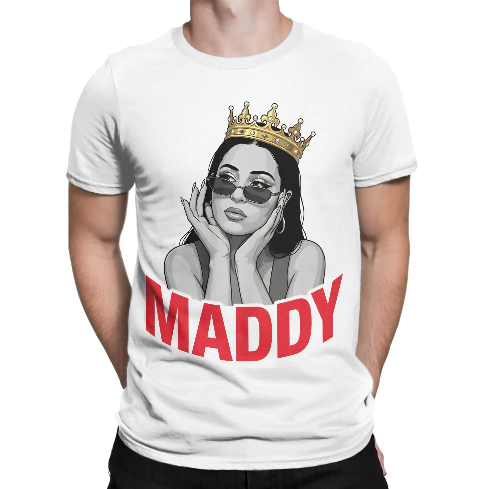 Camiseta Maddy Queen Summer Euphorias, camisetas de algodón para hombre, camiseta personalizada DIY, camisetas informales de manga corta Y2K
