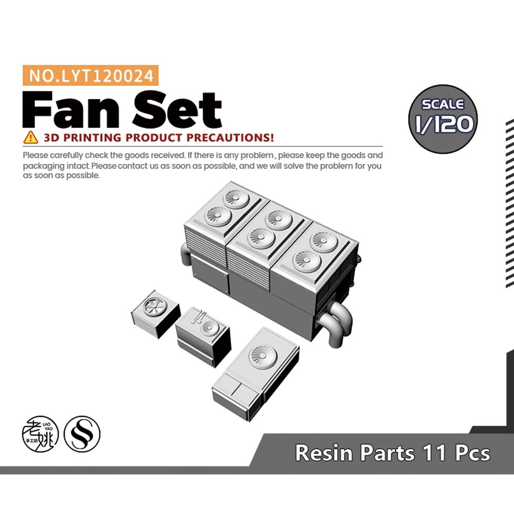 Yao's Studio LYT120024 1/120 Scene Model Fan Set