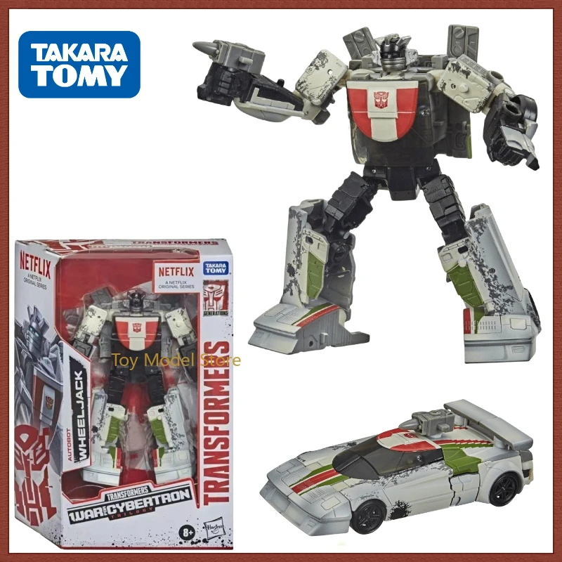 Takara Tomy Transformers G Series, Netflix figuras de ação Wheeljack, robô modelo colecionável brinquedos, menino presentes, em estoque