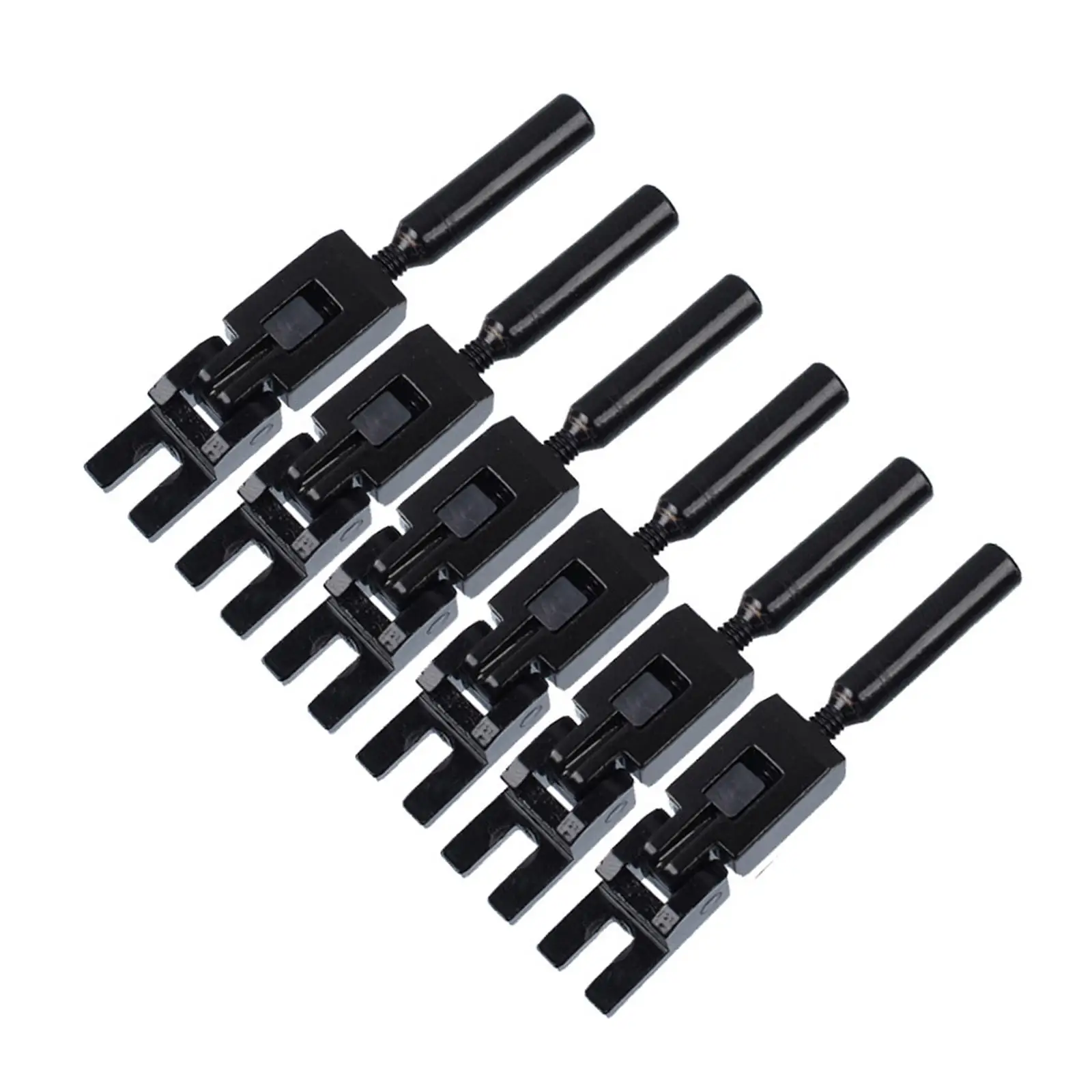 Guitar Bridge Saddles Replacement with Spring Screw Set for Electric Guitar Maintenance DIY Kit Assembly Projects