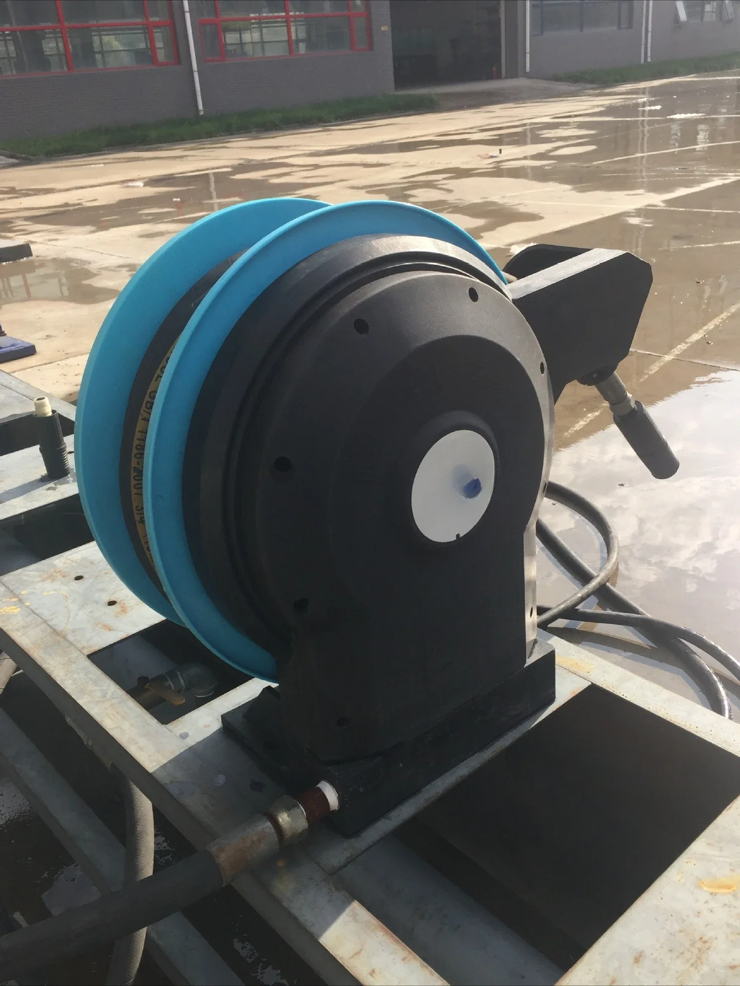 Automatic Flush Hose Reel Industrial Fire Retractable Flush Reel Automatic High Voltage