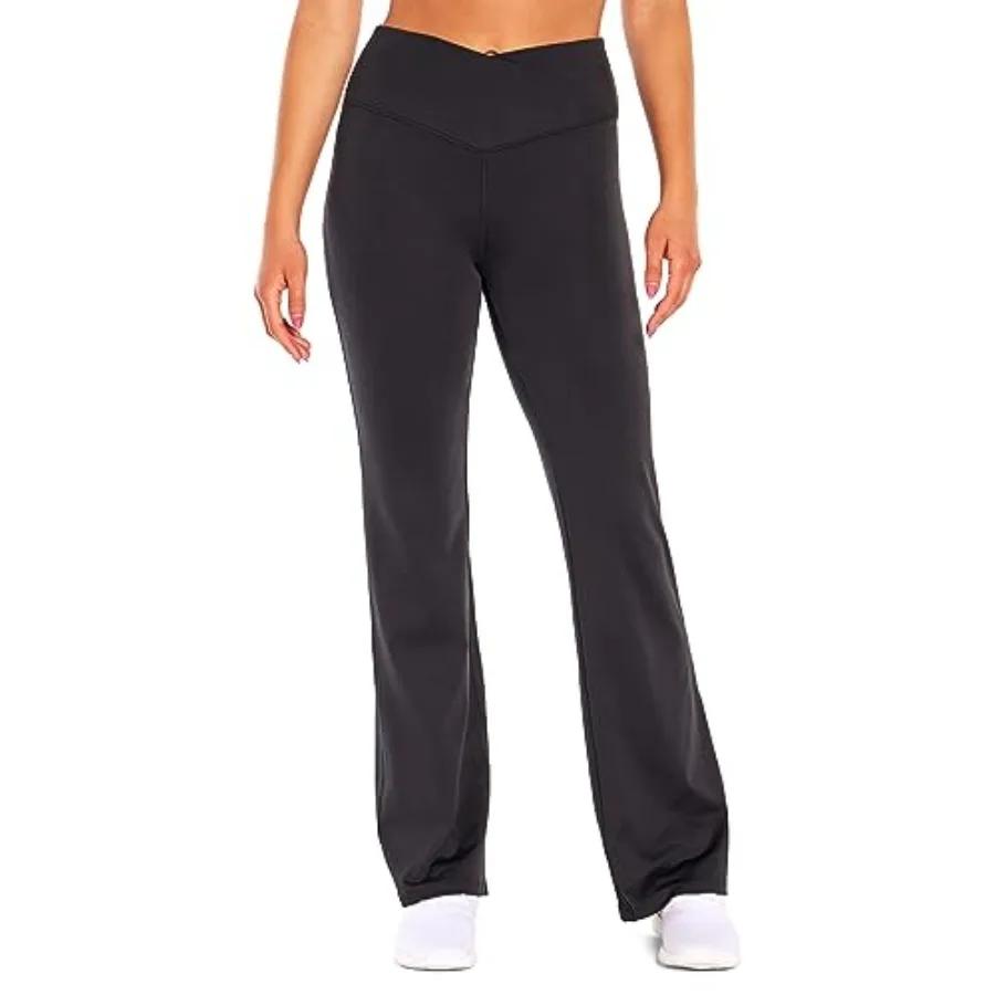 High Rise Bootcut Pants for Women