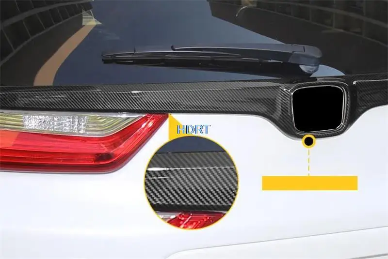 سيارة التصميم الخلفي حتى الجذع الخلفي صب غطاء الذيل بوابة الزخارف شرائط الإطار لهوندا CRV CR-V 2017-2021 اكسسوارات الديكور