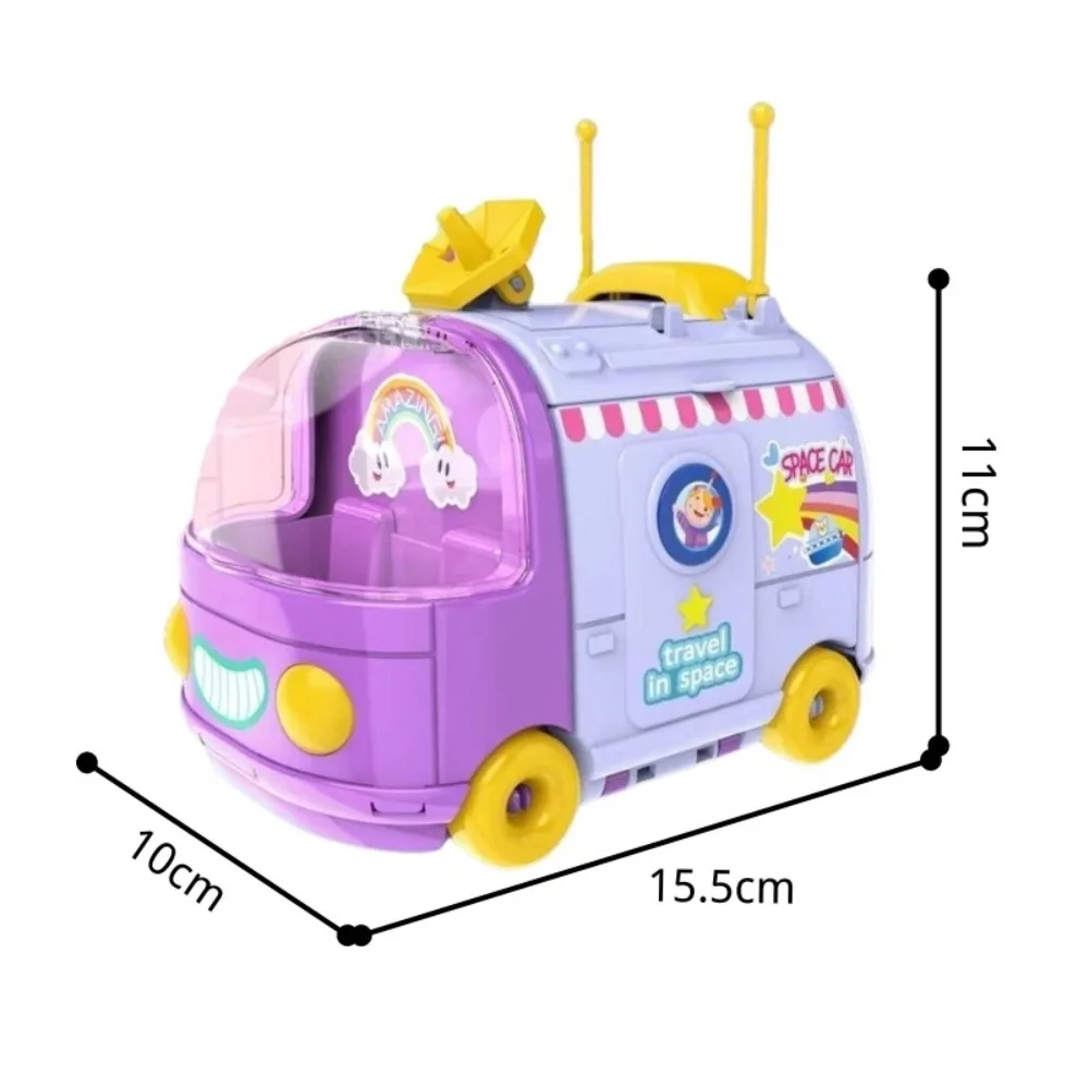 新しいサプライズスペースカー マルチシーンシミュレーションプレイハウス おもちゃ 車 DIY 親子 デザート キッチンセット 男の子 女の子