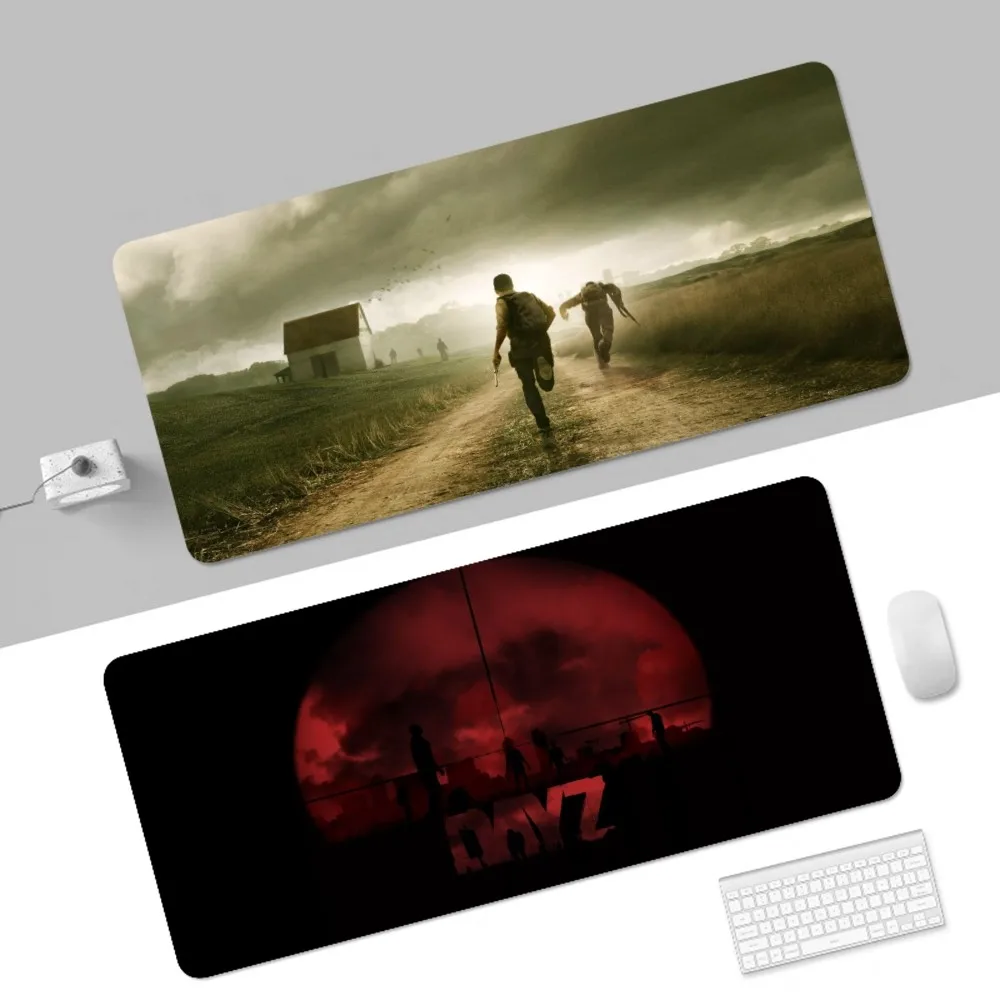 DayZ Zombie Game Mousepad 80x30cm XL Lockedge Office Computer Desk Mat Table Keyboard Big Mouse Pad Laptop Cushion Non-slip for