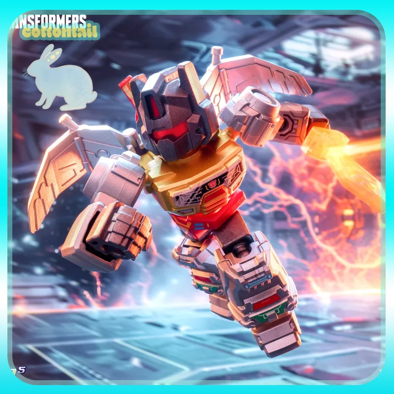 Original Blokees Transformers Defender Version 03 - Heavy Metal War Series Figures Blind Box Soundwave Collect Toys Boy Gifts