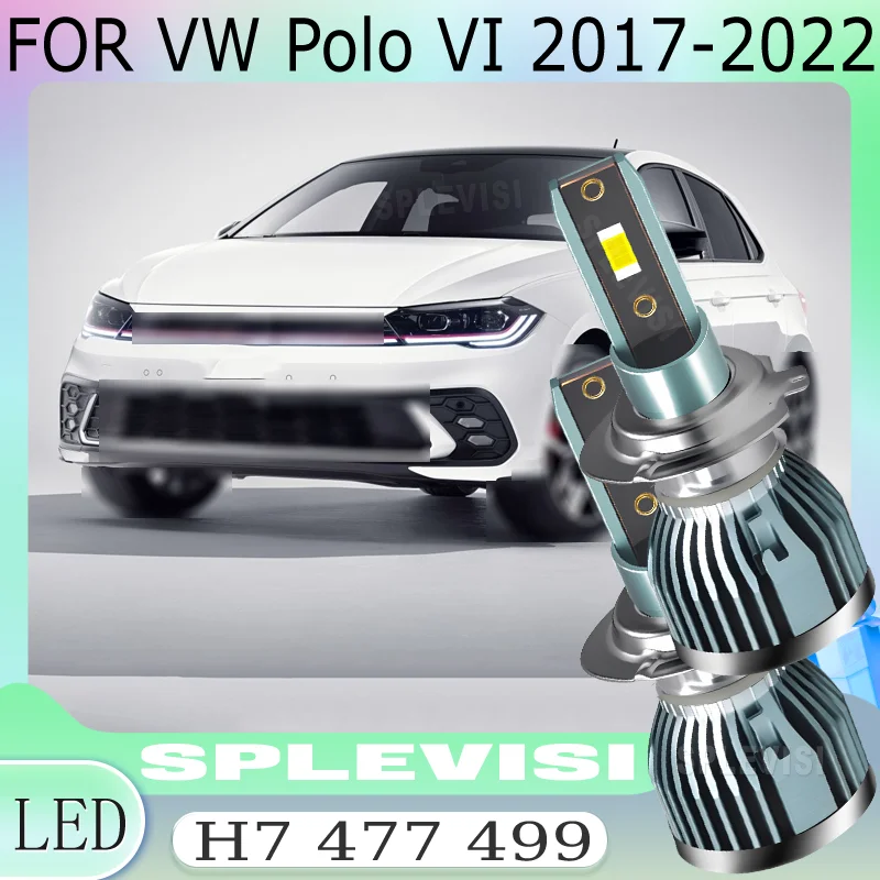 

waterproof IP68 warranty Improves Night Driving Safety Headlight Conversion Kit For VW Polo VI 2017 2018 2019 2020 2021 2022