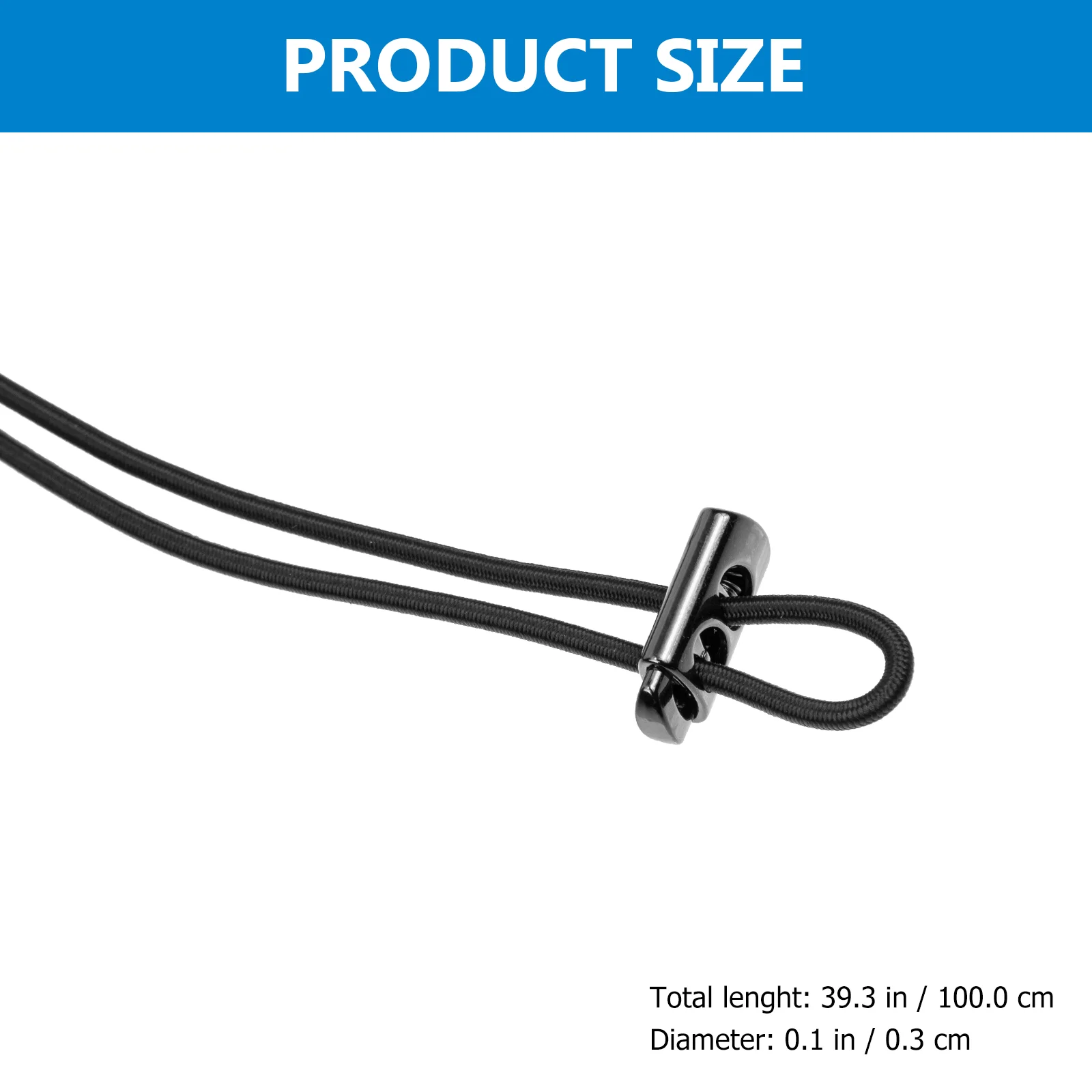 10 Sets Lanyard Drawstring Goggle Rope Swimming Goggles Bungee Straps Metal Rubber Eyeglasses for