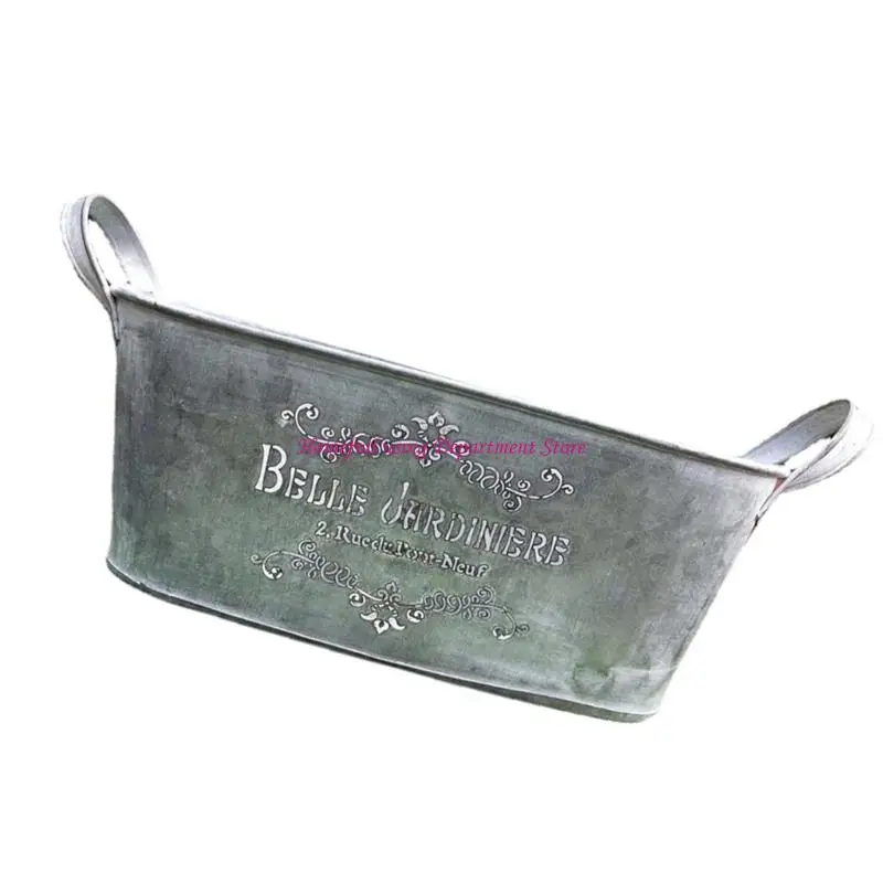 

Металлическое ведро Цветочные горшки Поднятые садовые коробки Ведро для растений в фермерском доме Садовый плантатор