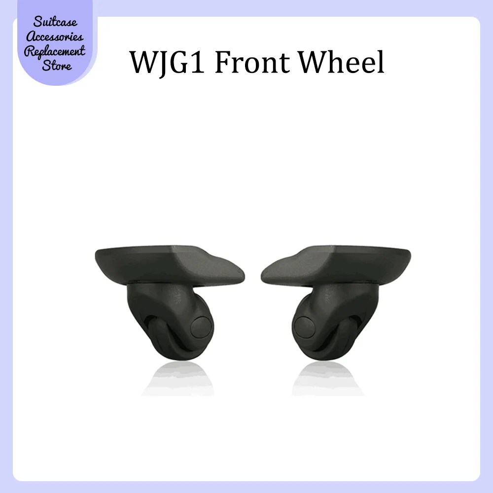 WJG1 Universal Wheel Replacement for Commander Suitcase, Suave Silenciosa, Absorvente de Choque, Durável, Rodas Caster, Acessórios