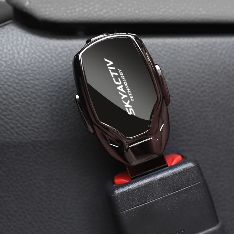 

Car Seat Belt Metal Jewelry Seat Belt Accessory Extender for Mazda SKYACTIV