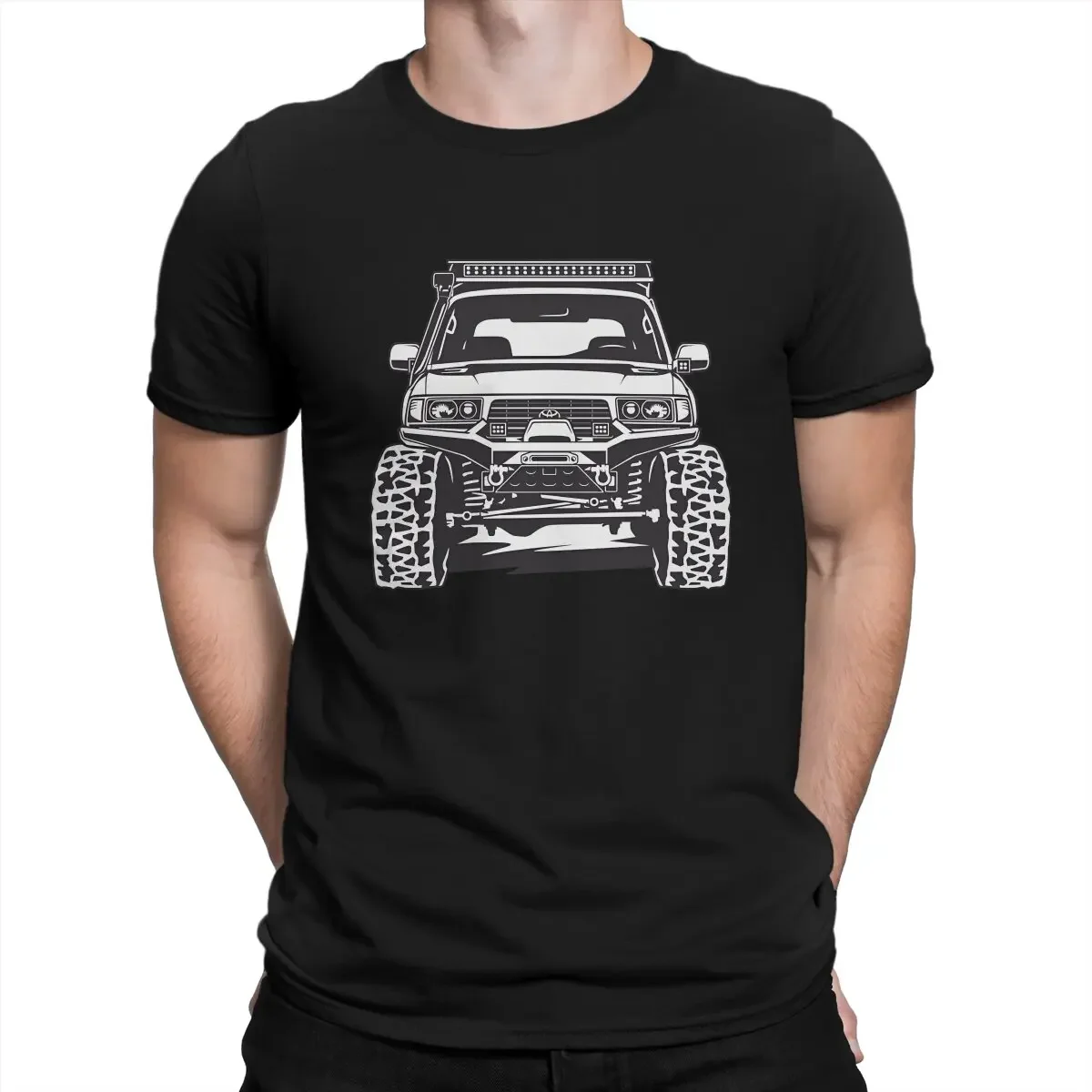 Leisure T Shirt Hot Sale T-shirt For Adult Land Cruiser 80 Off Road Special TShirt Cruiser graphic t shirts