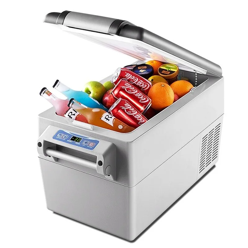 For Car Refrigerator Refrigeration Compressor Car Home Dual-purpose Truck 12v24v Small Refrigeration Refrigeration  Freezer