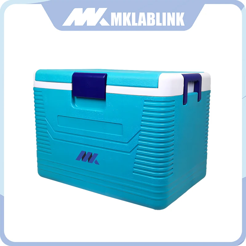 MKLABLINK 30L Portable Refrigerator 4 fixed ice packs with the good performance of insulation layer