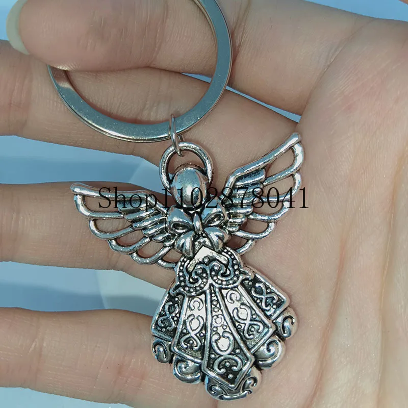 Лидер-продаж-модные-ювелирные-изделия-брелок-из-цинкового-сплава-изысканный-Ангел-Грейс-классические-подарки