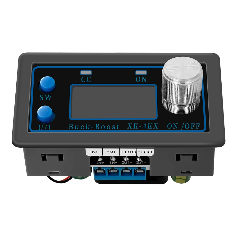 DC-DC باك دفعة محول قابل للتعديل إمدادات الطاقة 0.6-36 فولت 5A 80 واط التحكم الرقمي الجهد المنظم مع شاشة الكريستال السائل #6