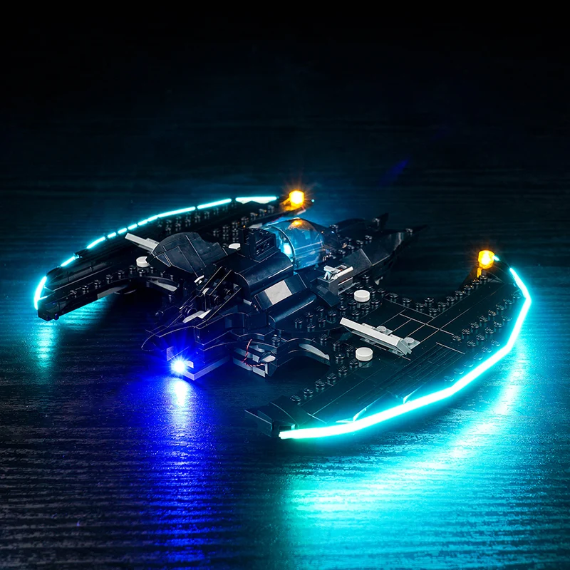 Lazishi LED light 76265 set suitable for Batwing: Batman ™  Vs. The Joker ™ (Only including lighting accessories)