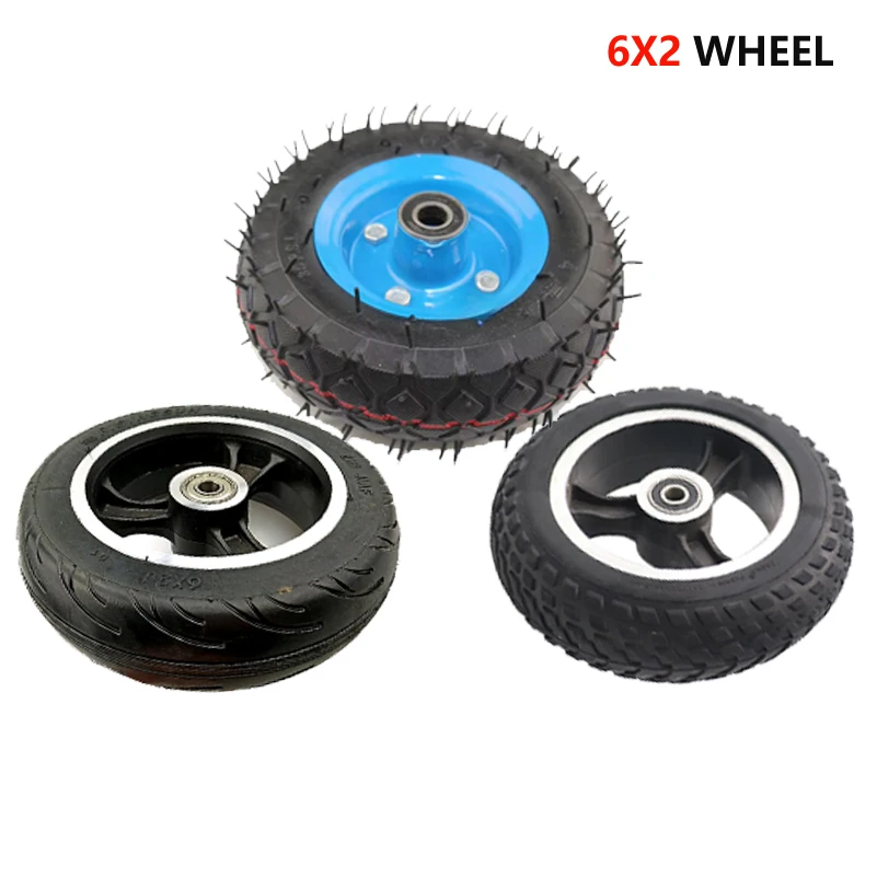 Good quality 6x2 Tire Inner Tube Fits Electric Scooter for Modified Wheel 160mm Pneumatic Tyre Electric Scooter