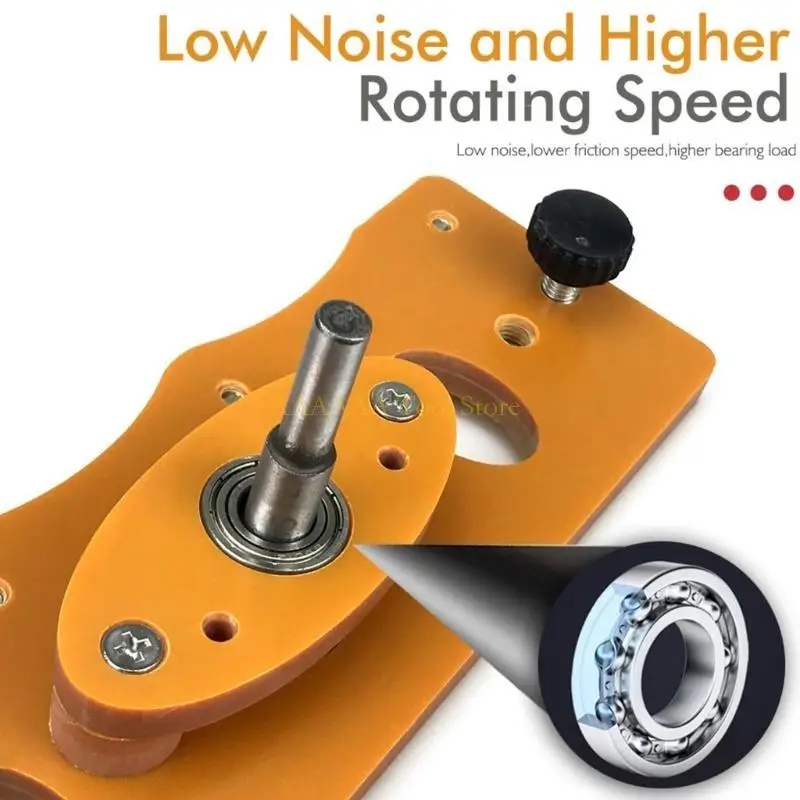 A2BE 35mm Concealed Hinge Jig Set Woodworking Tool Drill Bits Hinge Drilling Hole Router Jig Hardware Template Guide Woodwork