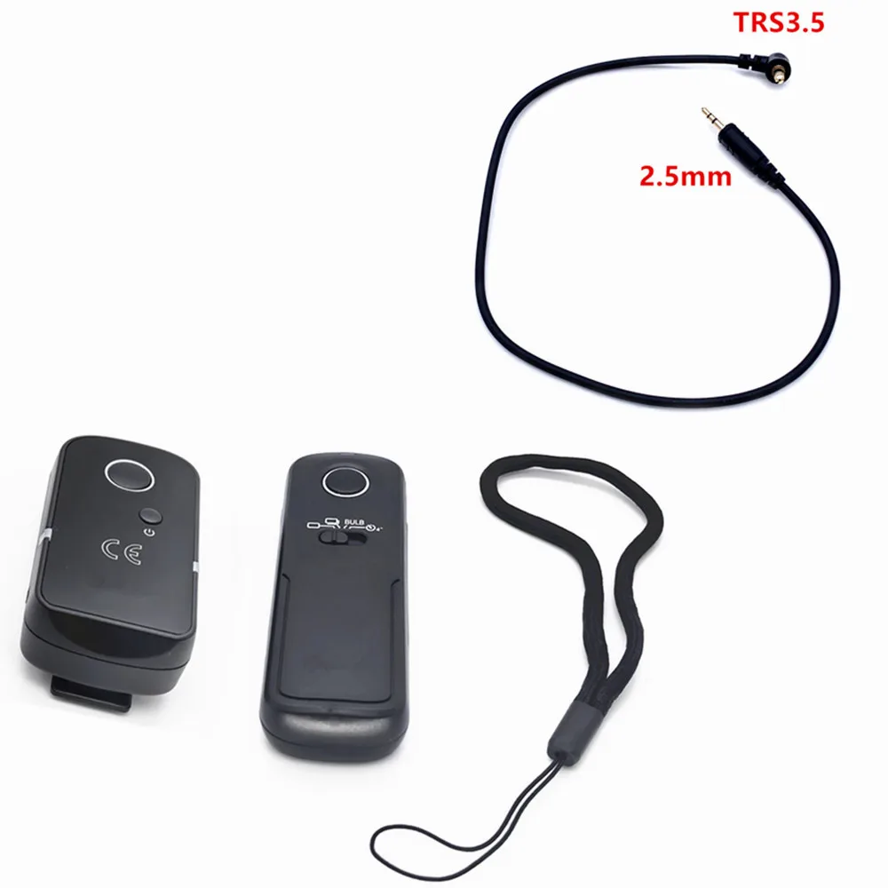 80m Wireless Remote Control Shutter Release 3.5mm for Fujifilm X-M5 X-S20 X-S10 X-T200 X-T50 X-E4 X-E5 GFX100II GFX100RF​