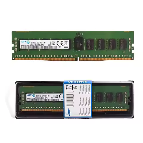 Samsung serveur mémoire DDR4 Ram 16GB 4G 8GB 32GB 3200MHz 2666MHz 2400MHz 2133MHz PC4 2666V 3200AA REG ECC Support carte mère X99