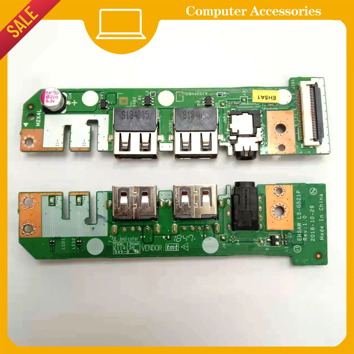 

For Acer A515-52G A515-52 usb io sound card LS-G521P