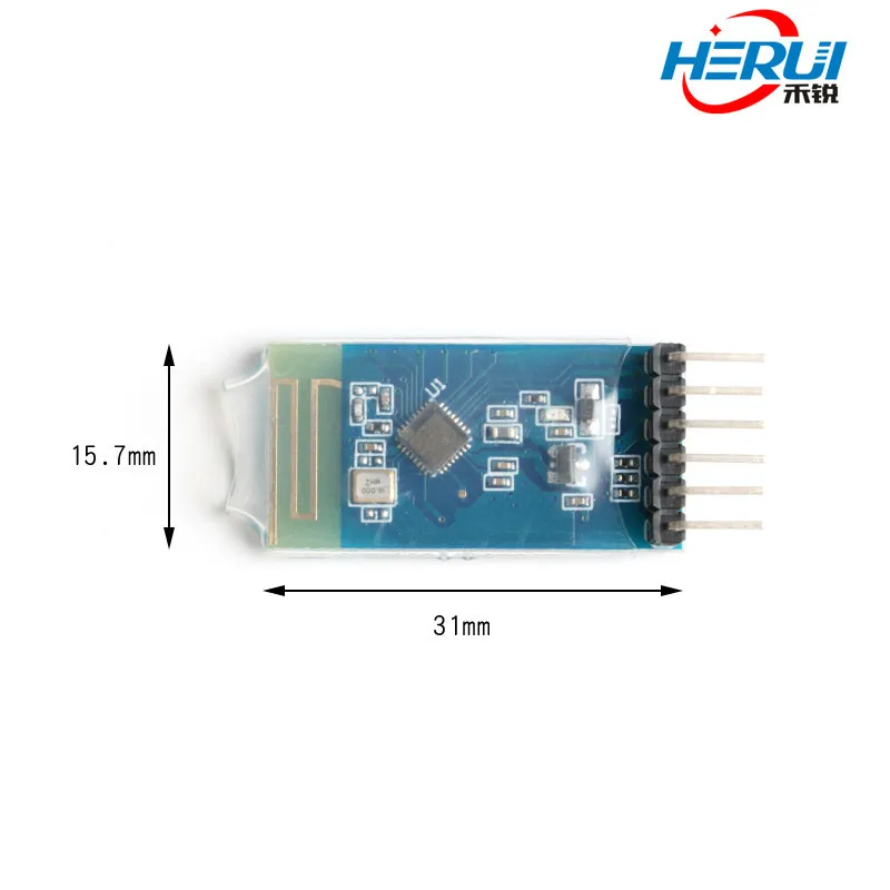 The JDY-33 has a base plate Dual mode Bluetooth SPP Bluetooth SPP-C is compatible with HC-05/06 Printer Bluetooth