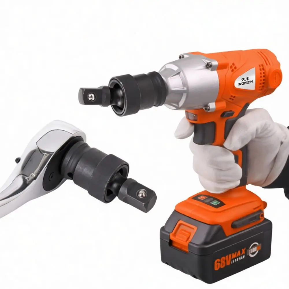 Electric Wrench Socket Universal Joint Adapter 360 Degree Rotating Swivel Connector For Impact Pneumatic Tool Durable