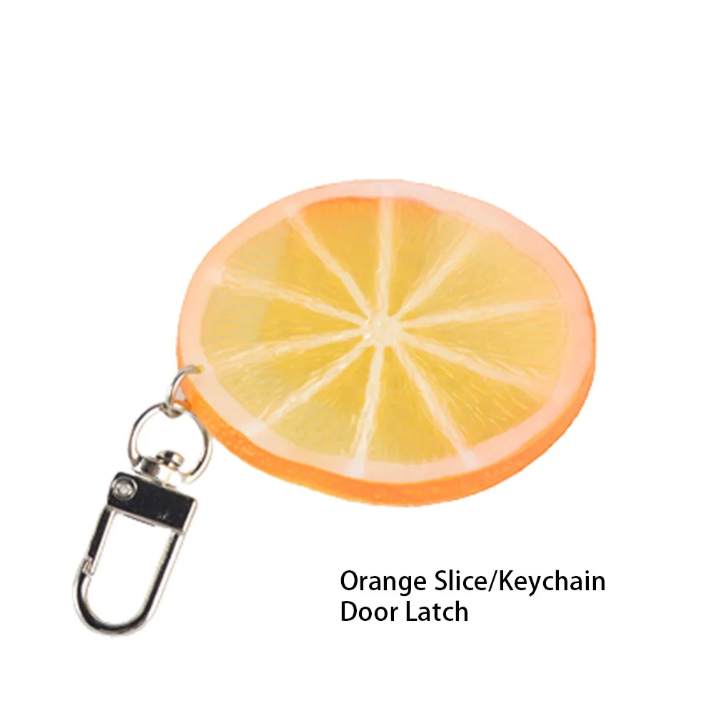 Fruit Key Chain Bag Pendant Lightweight Accessories Keys Ring Fashion Exquisite Ornament Lovely Present Fortune