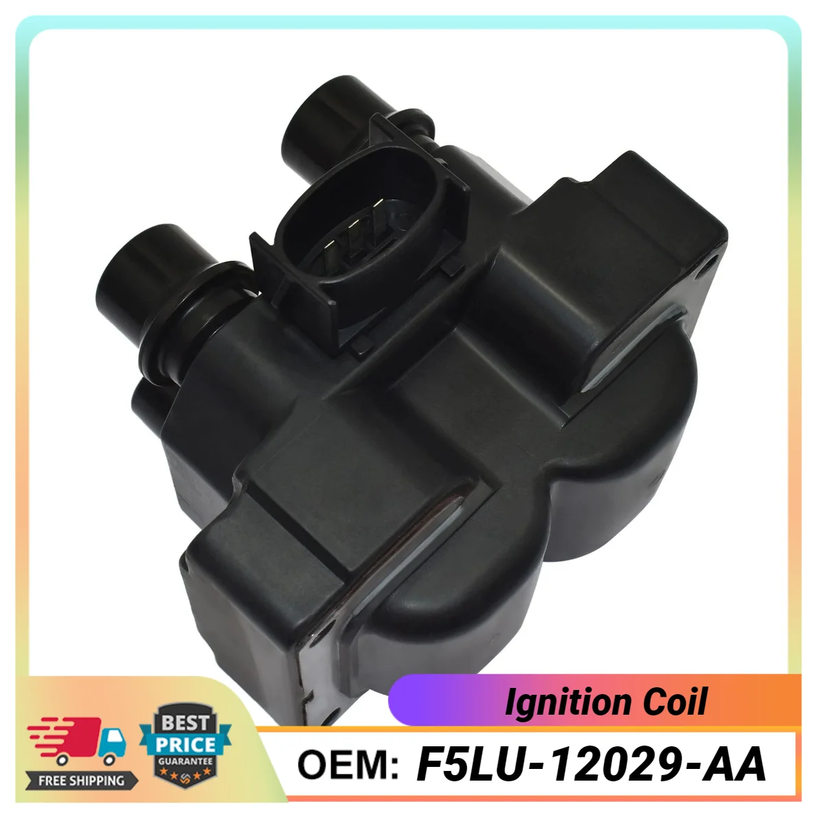 1PCS Ignition Coil F5LU-12029-AA F5LU12029AA For THUNDERBIRD EXPLORER LINCOLN MOUNTAINEER EXPEDITION MUSTANG COUGAR