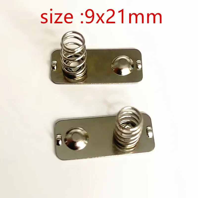 200pcs Battery Shrapnel AAA Batteries Electronic Toys Spring Contact Iron 9.1 * 9.8MM 50Pairs