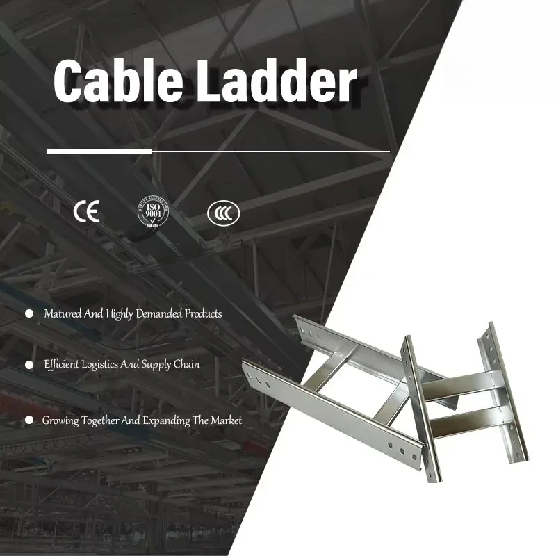 Aluminum Alloy  Tray Perforated   Ladder Proportional Groove Cable Slot Stainless Steel Galvanized Cable Tray